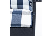 polywood black club chair pkg  