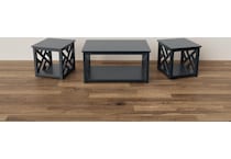 polywood black coffee table   