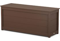 polywood brown buffet server sideboard   