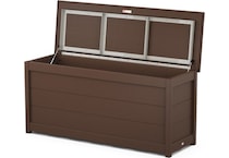 polywood brown buffet server sideboard   