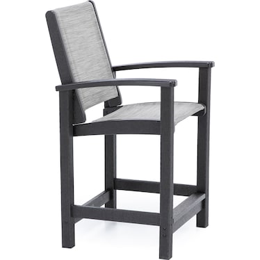 Coastal Sling Counter Height Chair