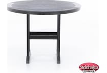 polywood brown counter height round oval  image pkg  