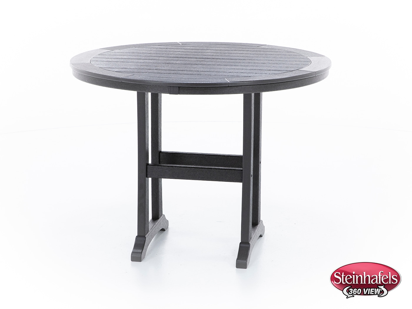 polywood brown counter height round oval  image pkg  