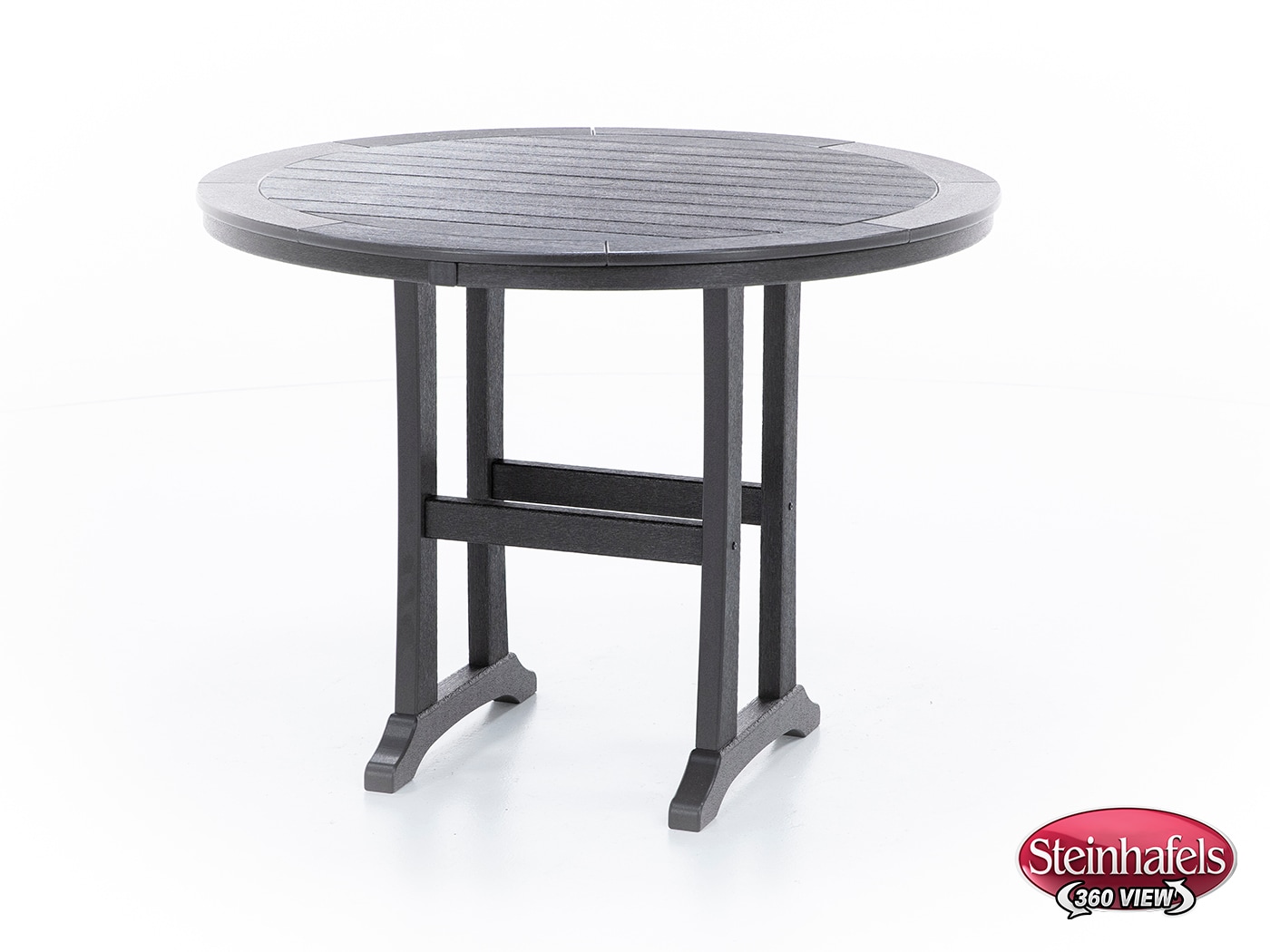 polywood brown counter height round oval  image pkg  