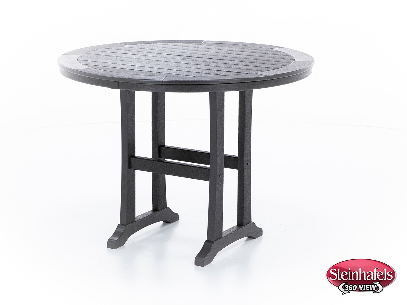 polywood brown counter height round oval  image pkg  