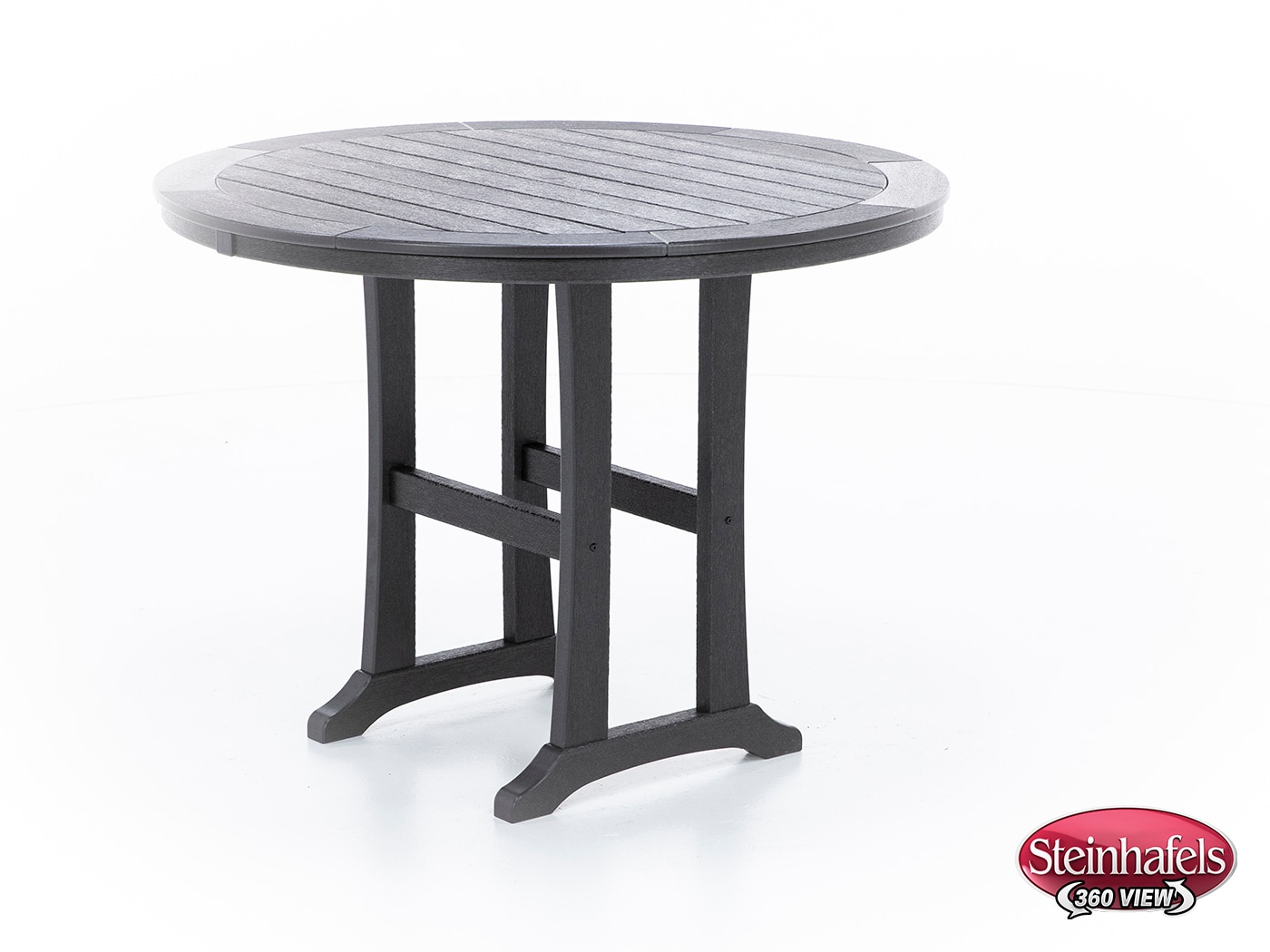 polywood brown counter height round oval  image pkg  