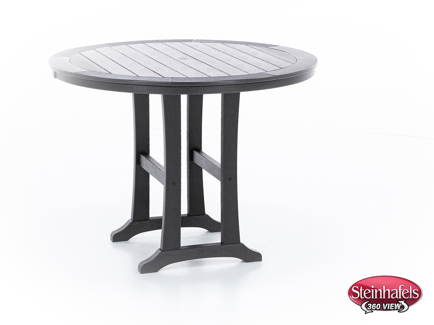 polywood brown counter height round oval  image pkg  