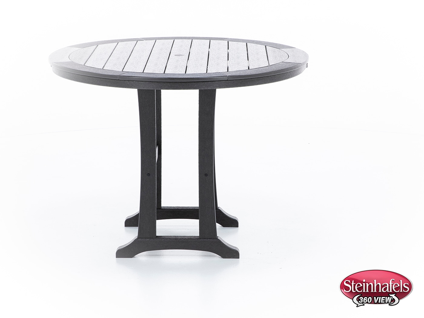 polywood brown counter height round oval  image pkg  