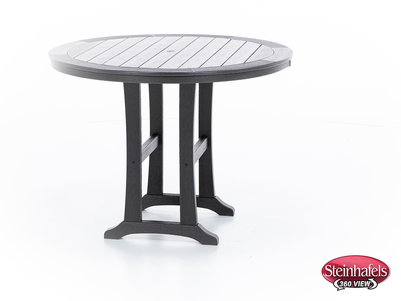 polywood brown counter height round oval  image pkg  