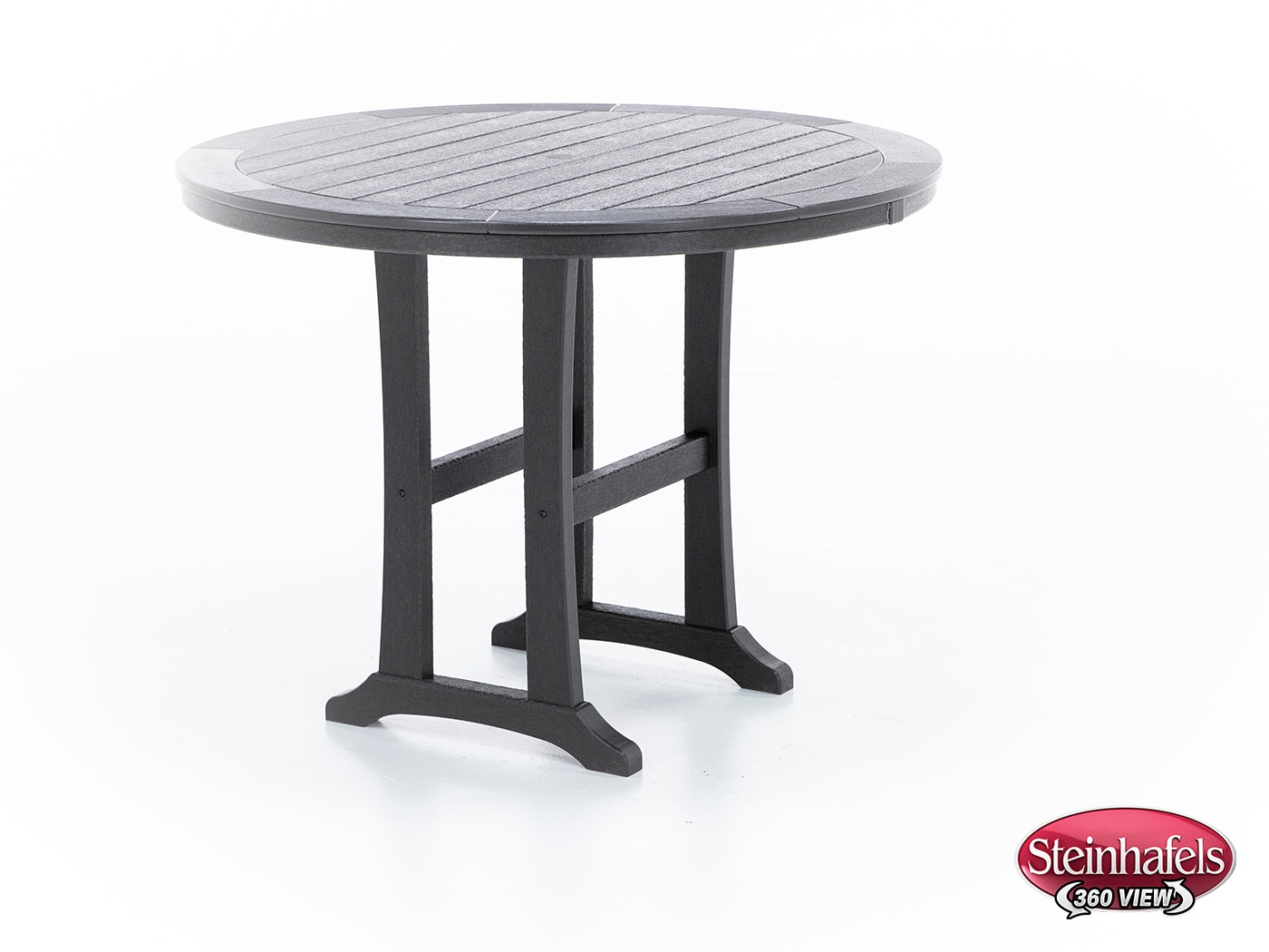 polywood brown counter height round oval  image pkg  