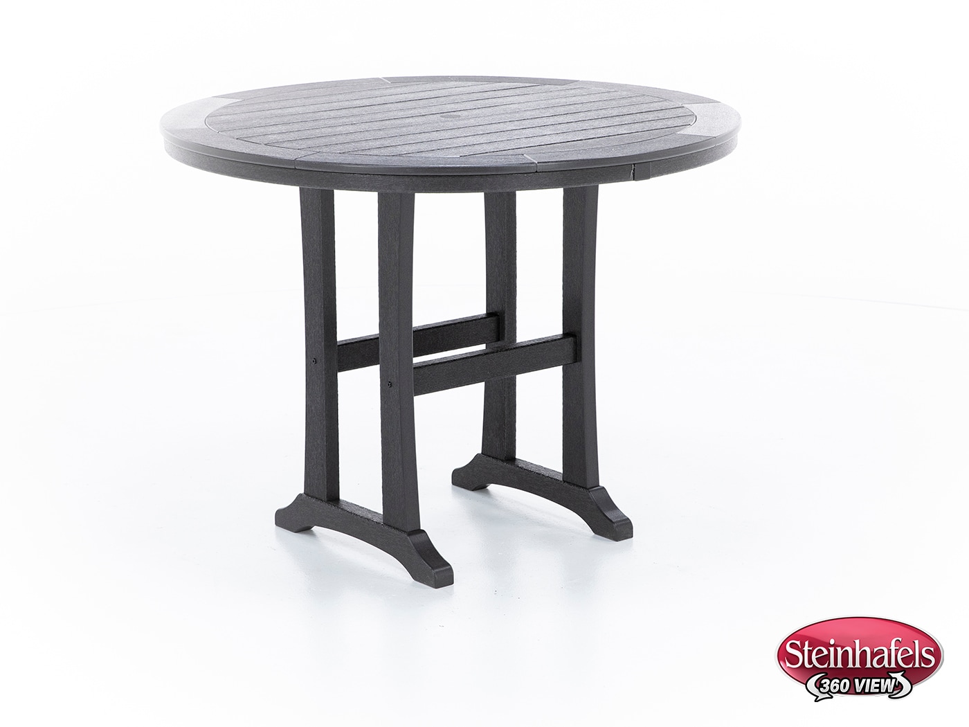 polywood brown counter height round oval  image pkg  