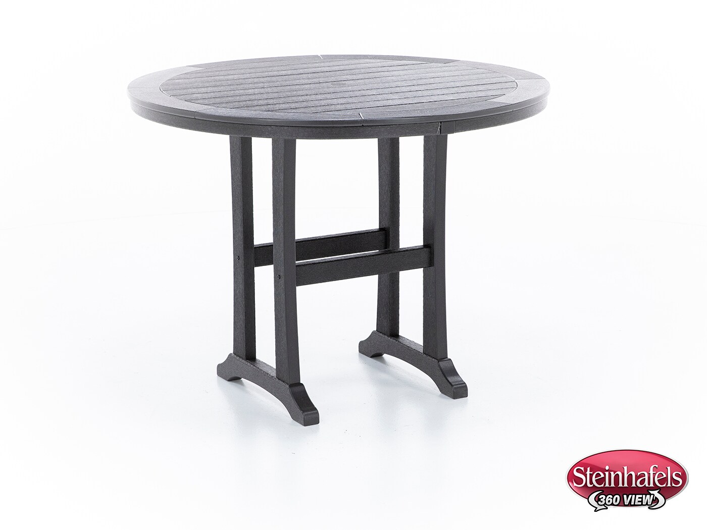 polywood brown counter height round oval  image pkg  