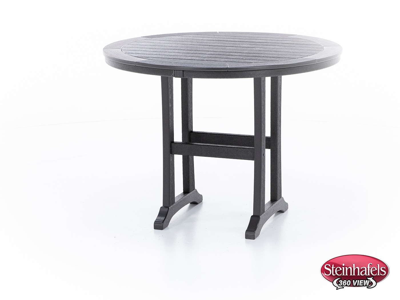 polywood brown counter height round oval  image pkg  