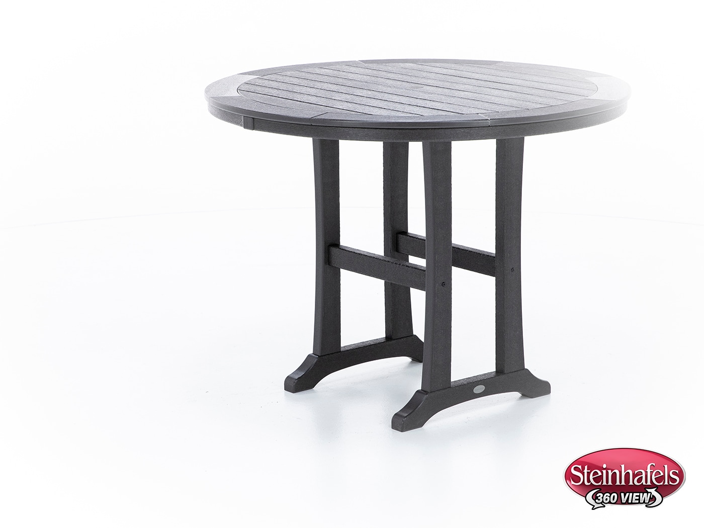 polywood brown counter height round oval  image pkg  