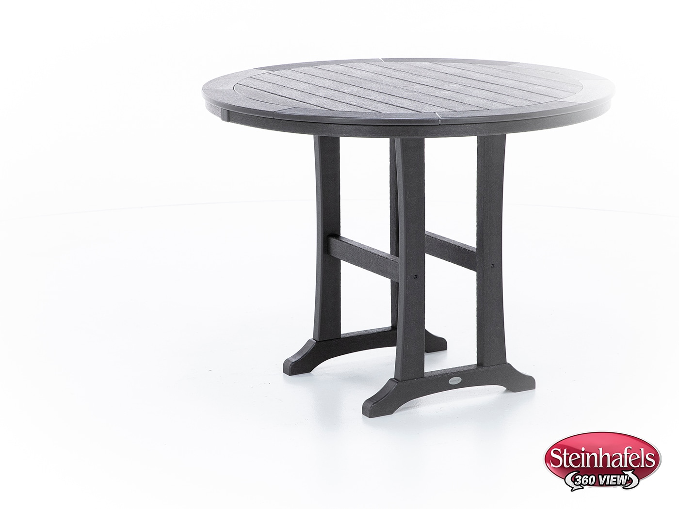 polywood brown counter height round oval  image pkg  