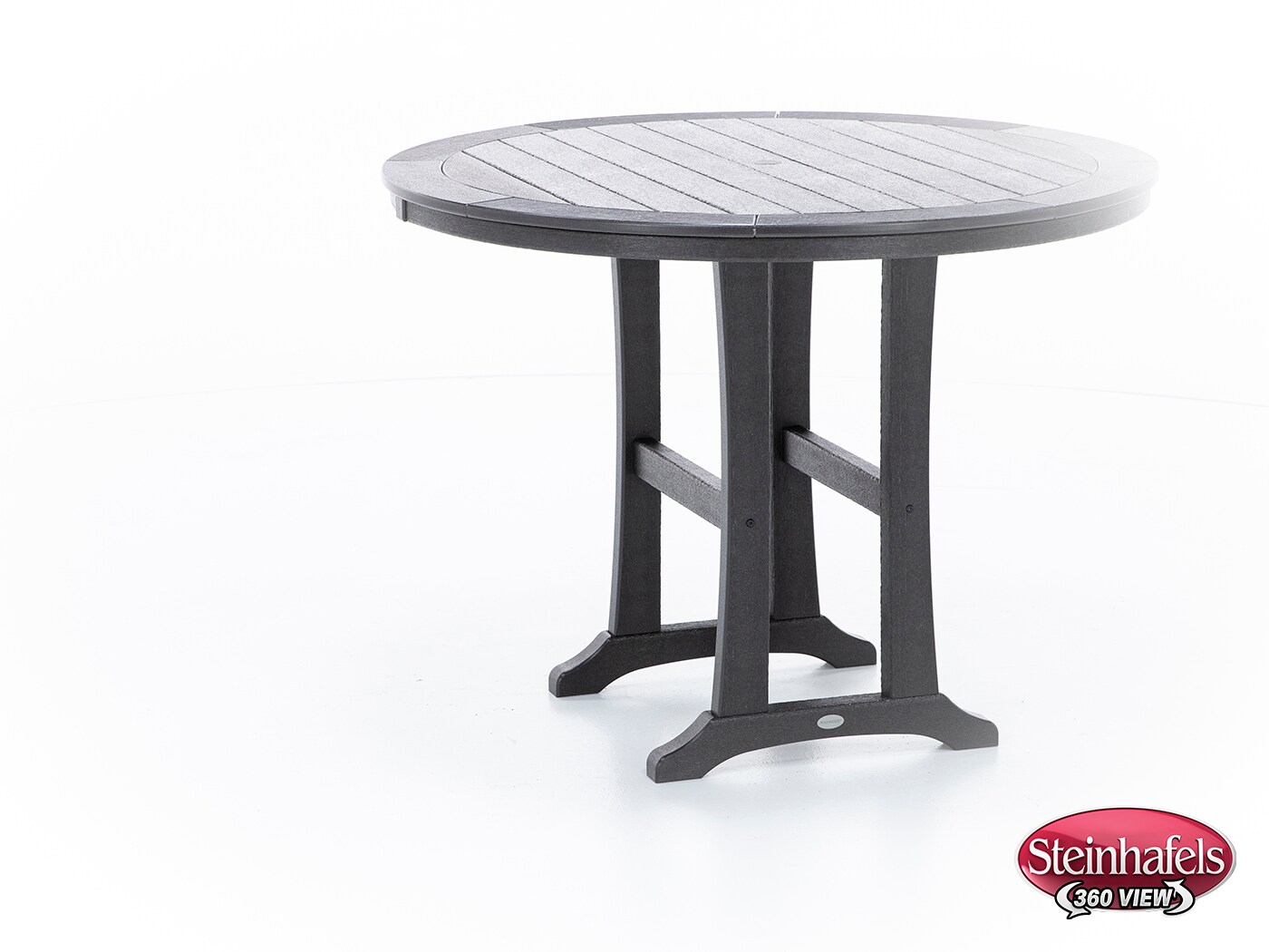 polywood brown counter height round oval  image pkg  