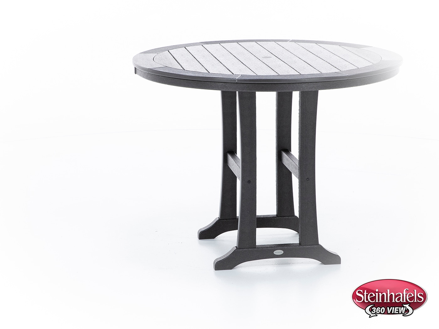 polywood brown counter height round oval  image pkg  