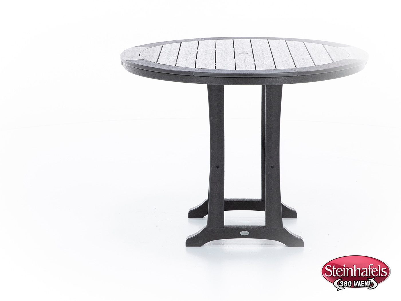 polywood brown counter height round oval  image pkg  