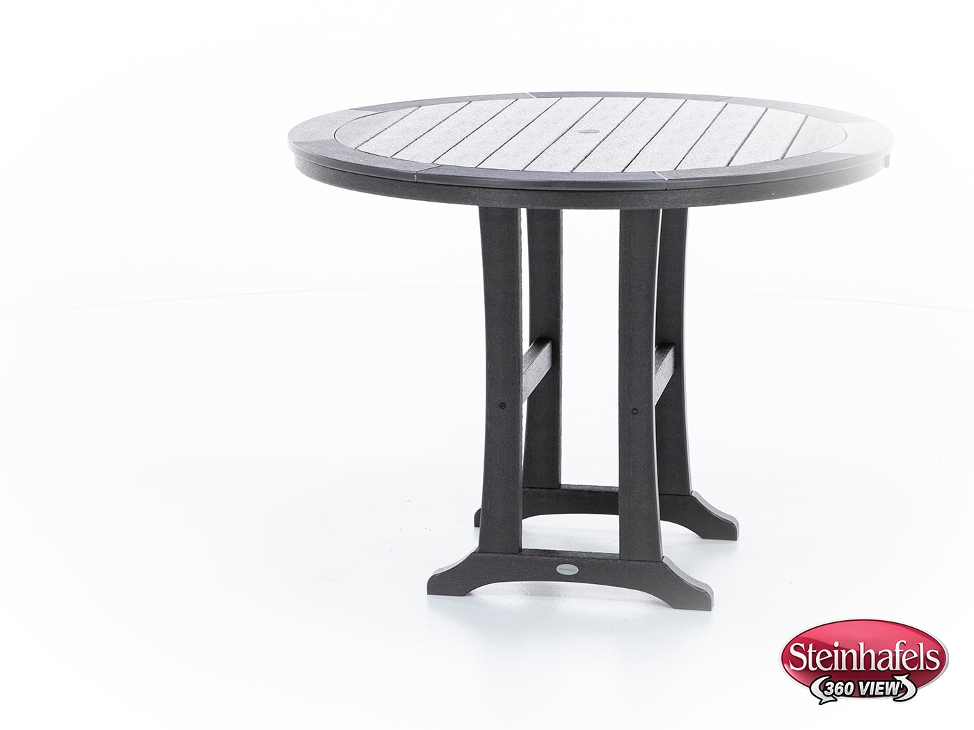 polywood brown counter height round oval  image pkg  