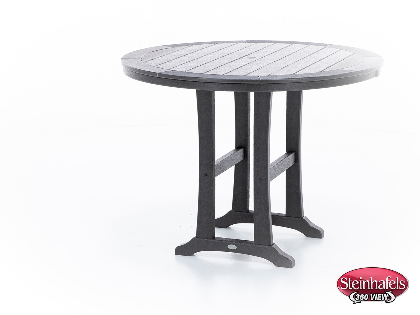 polywood brown counter height round oval  image pkg  