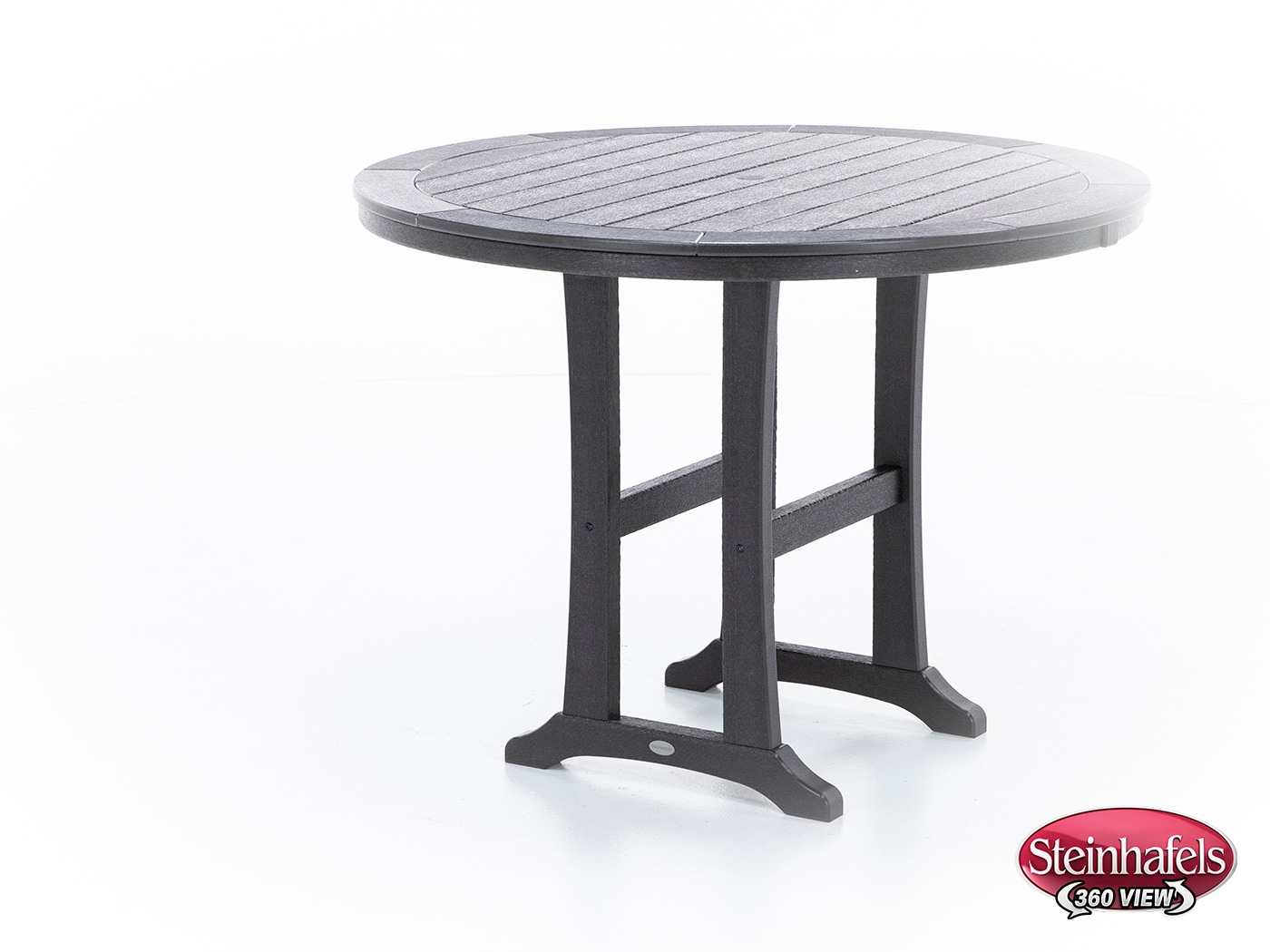 polywood brown counter height round oval  image pkg  