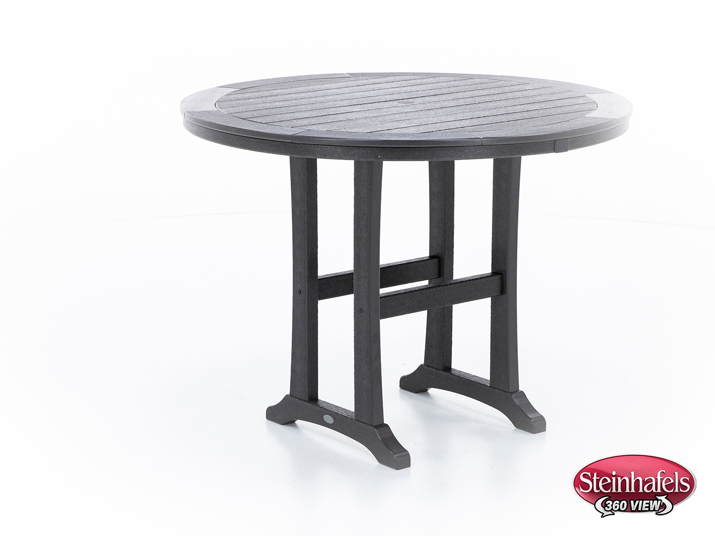 polywood brown counter height round oval  image pkg  