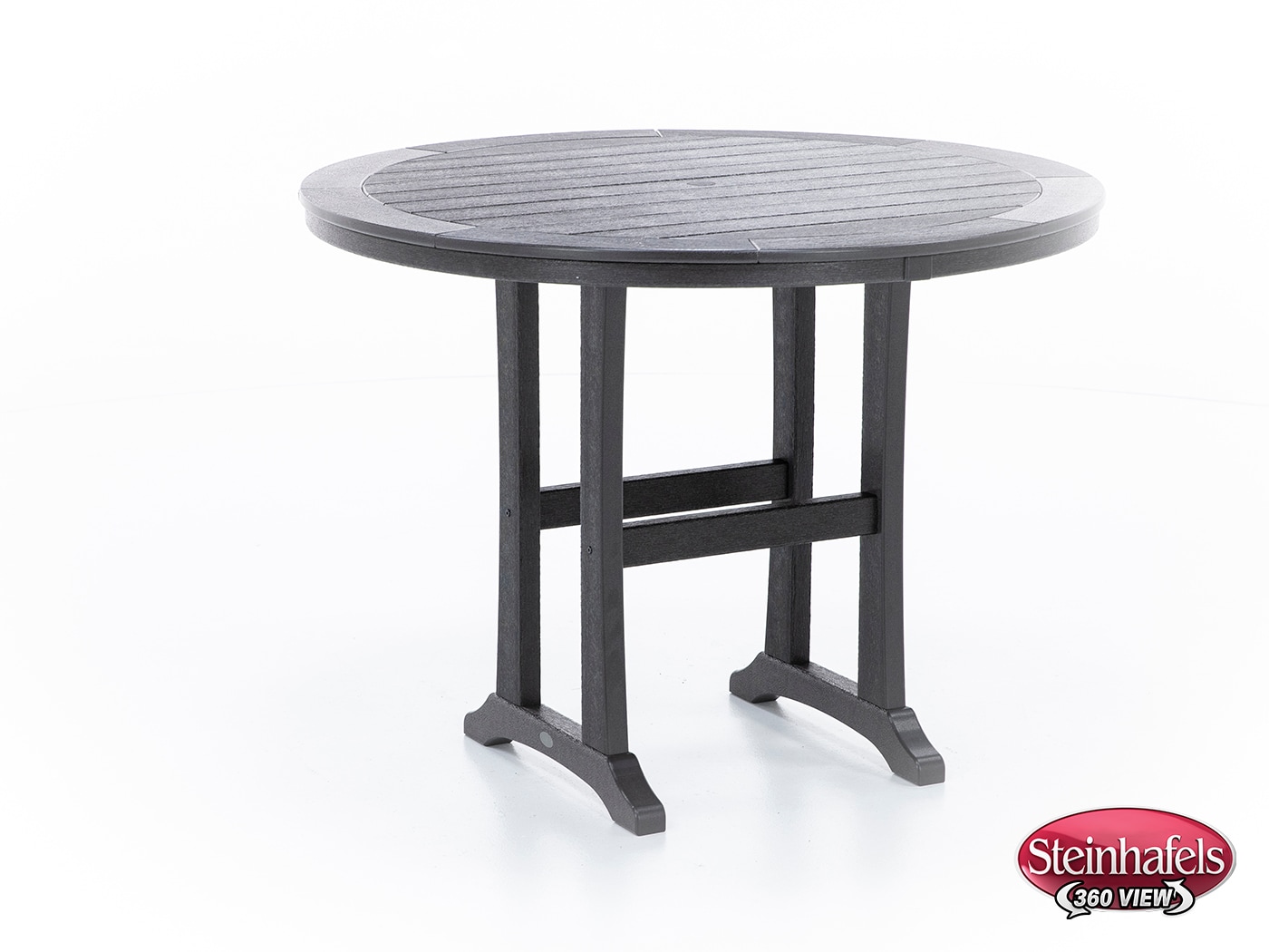 polywood brown counter height round oval  image pkg  