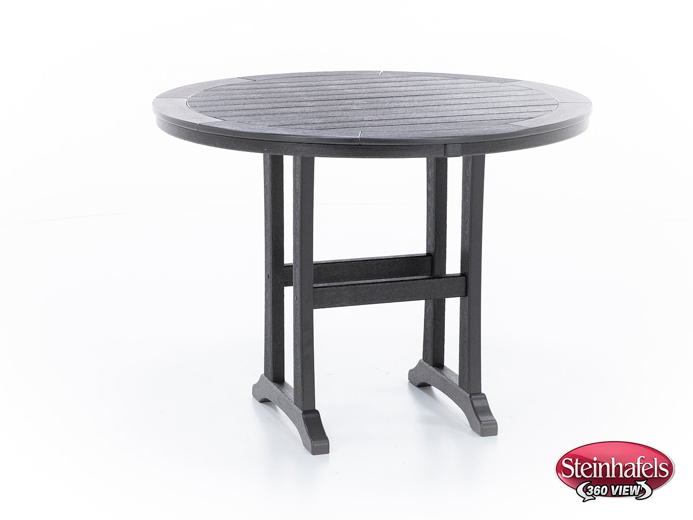 polywood brown counter height round oval  image pkg  