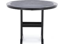 polywood brown counter height round oval pkg  