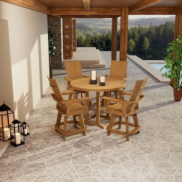 Nautical 48" Round Counter Height Table