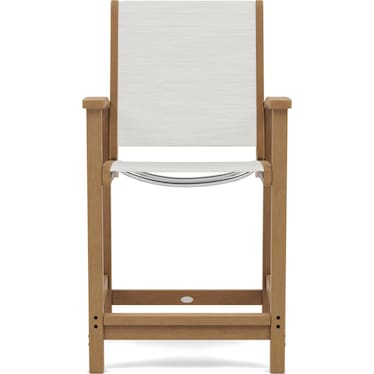 Coastal Sling Counter Height Chair