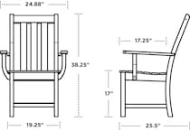 polywood dimension schematic   