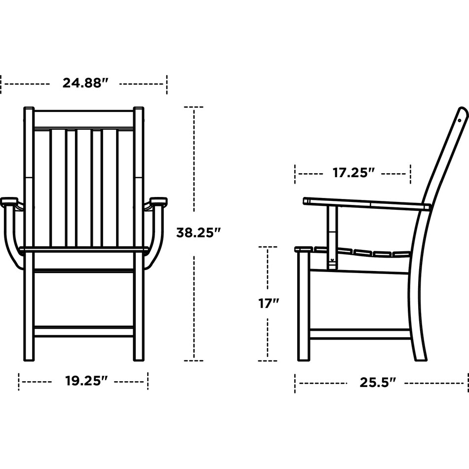 polywood dimension schematic   
