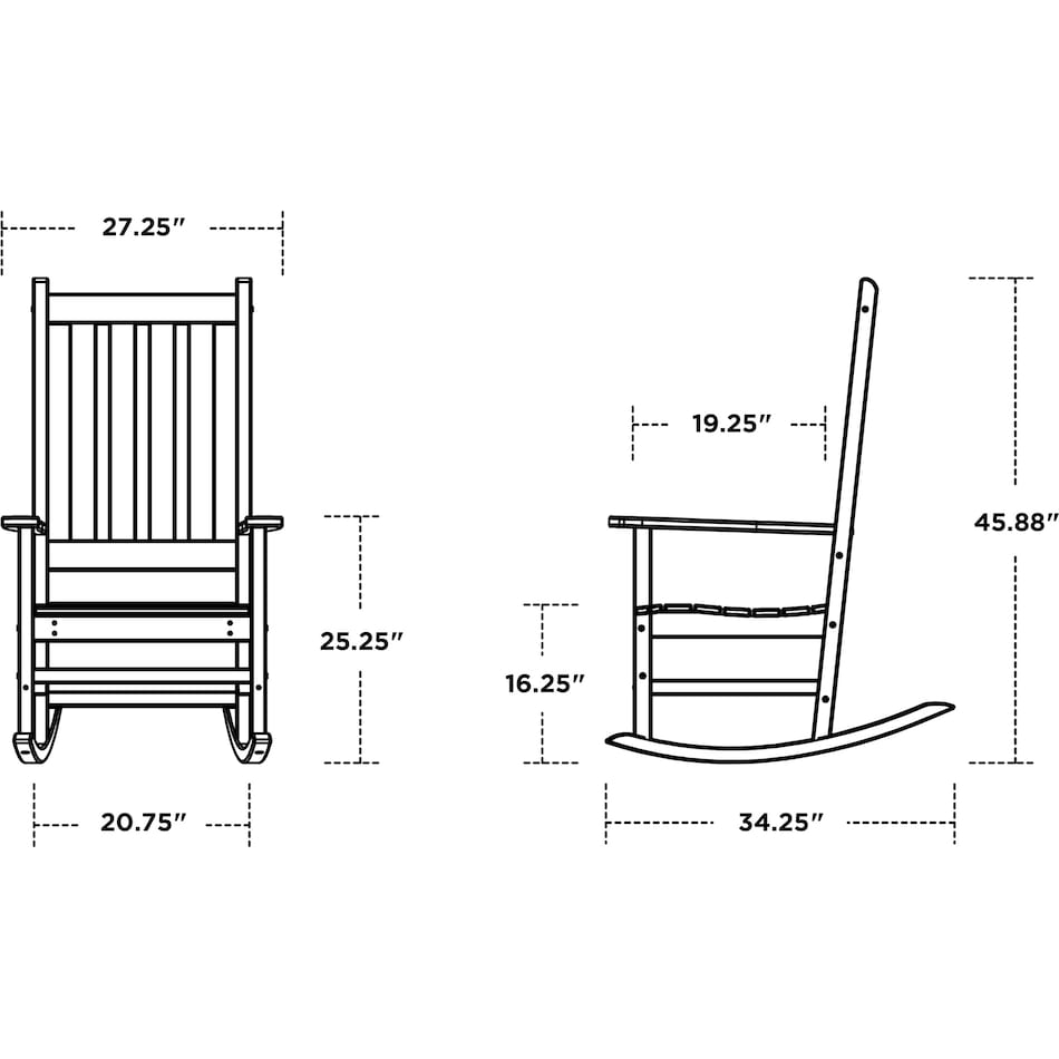 polywood dimension schematic   
