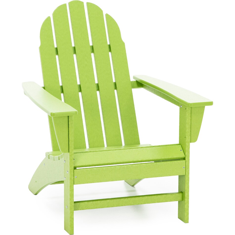 polywood green adirondack chair   