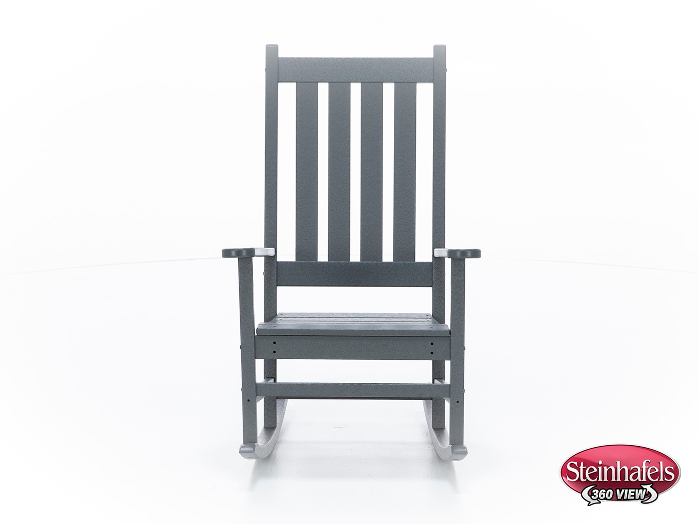 polywood grey adirondack chair  image   