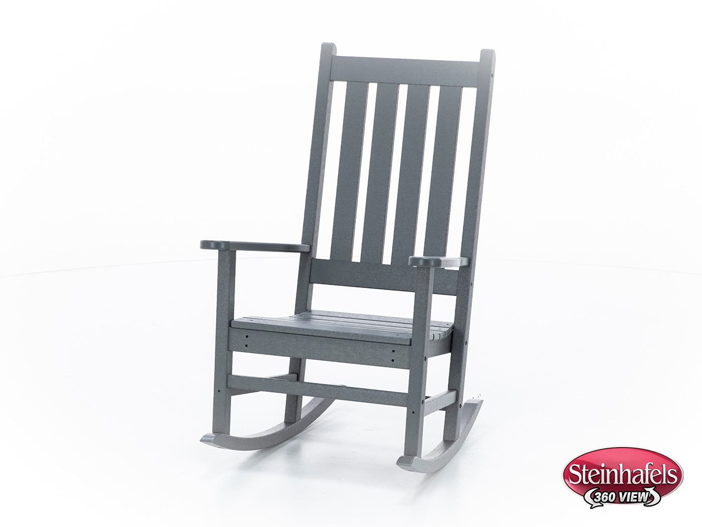 polywood grey adirondack chair  image   
