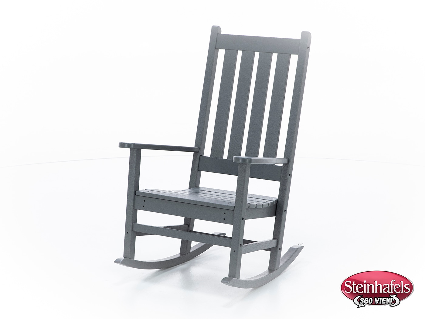 polywood grey adirondack chair  image   