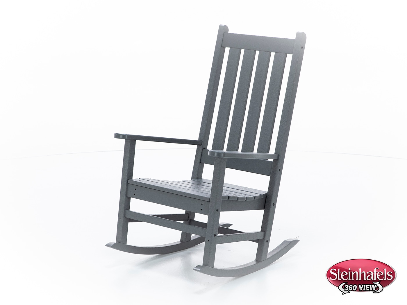 polywood grey adirondack chair  image   