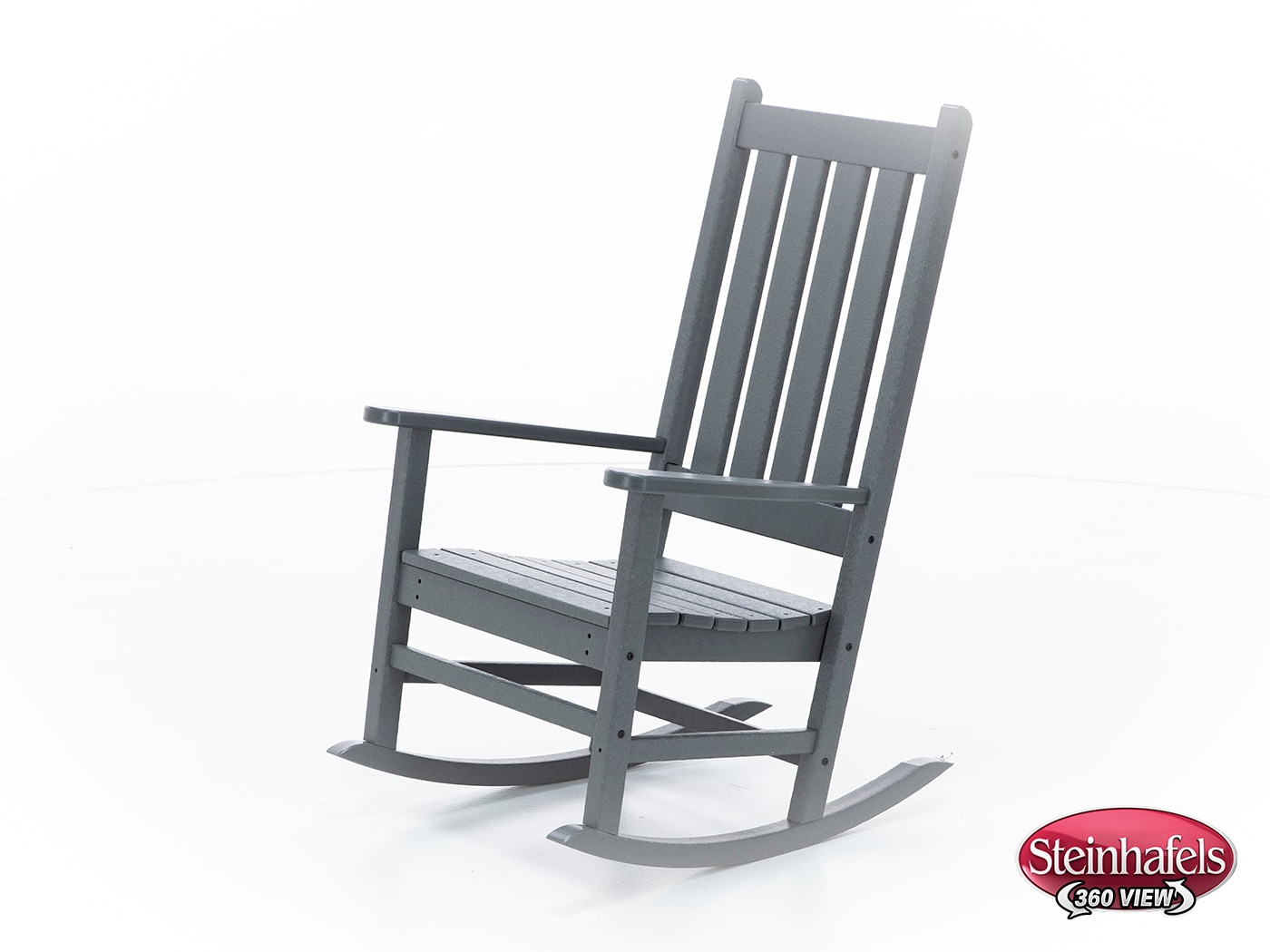 polywood grey adirondack chair  image   