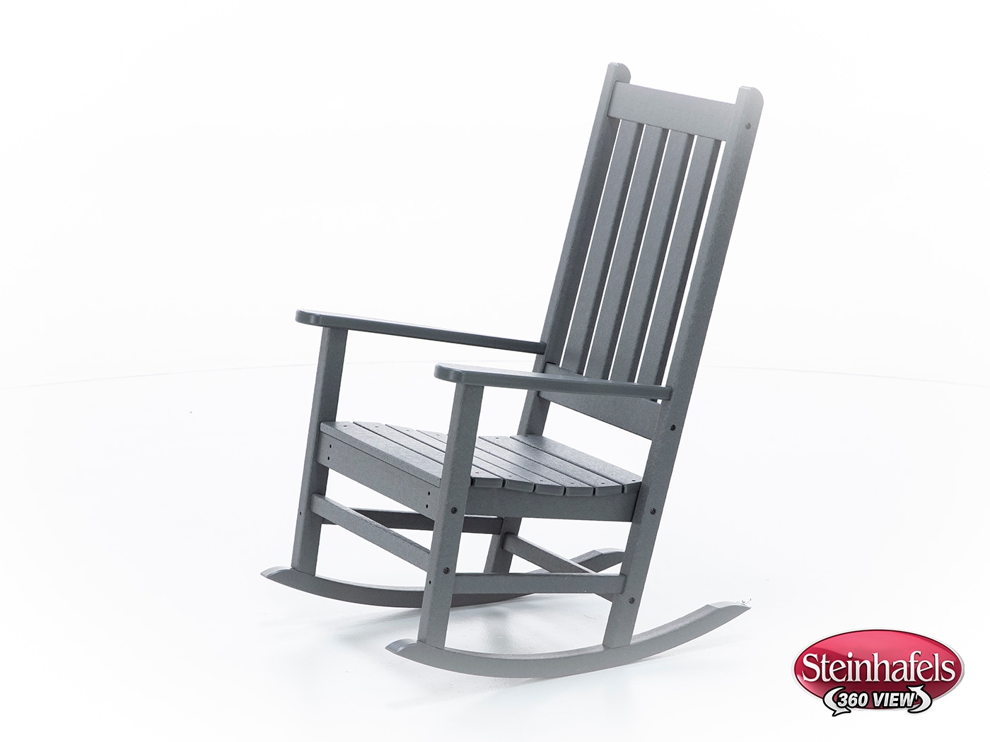 polywood grey adirondack chair  image   