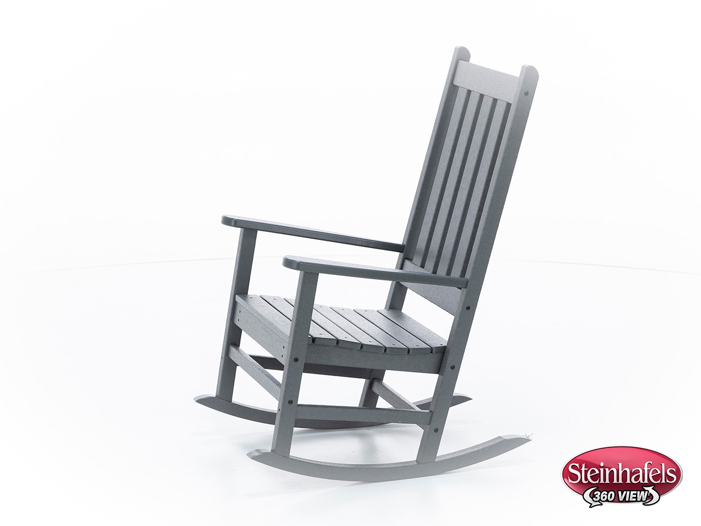polywood grey adirondack chair  image   