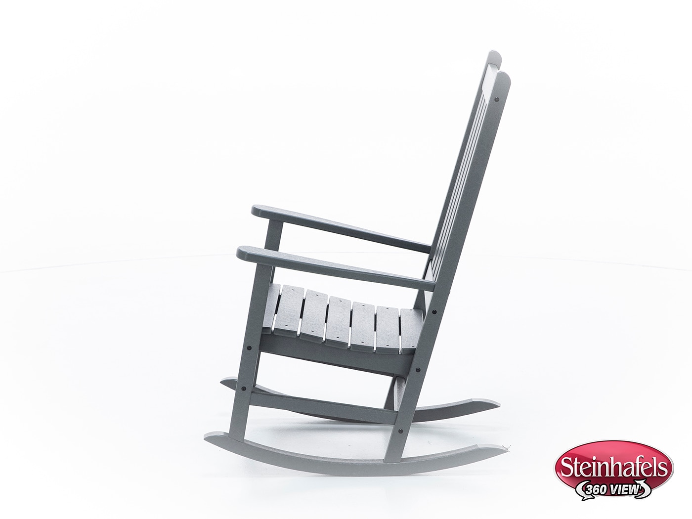 polywood grey adirondack chair  image   
