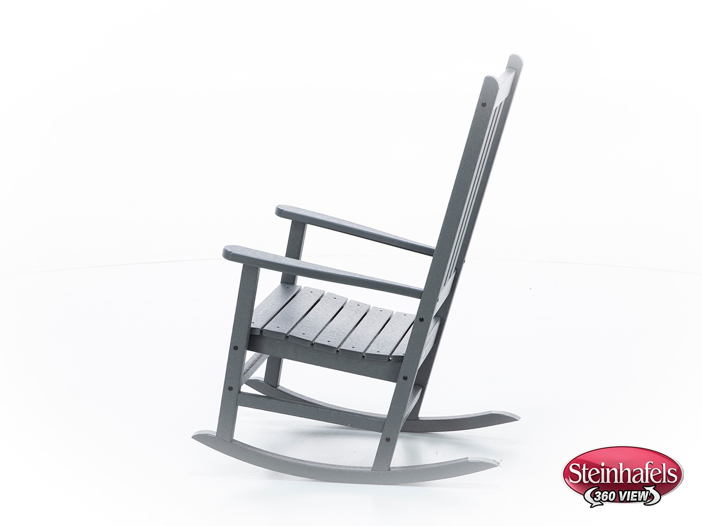 polywood grey adirondack chair  image   