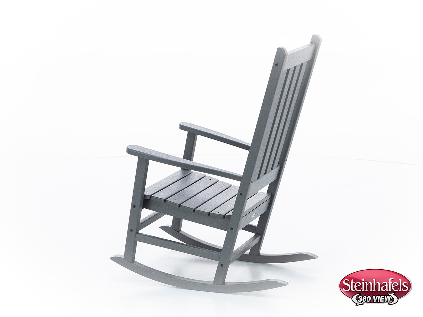 polywood grey adirondack chair  image   