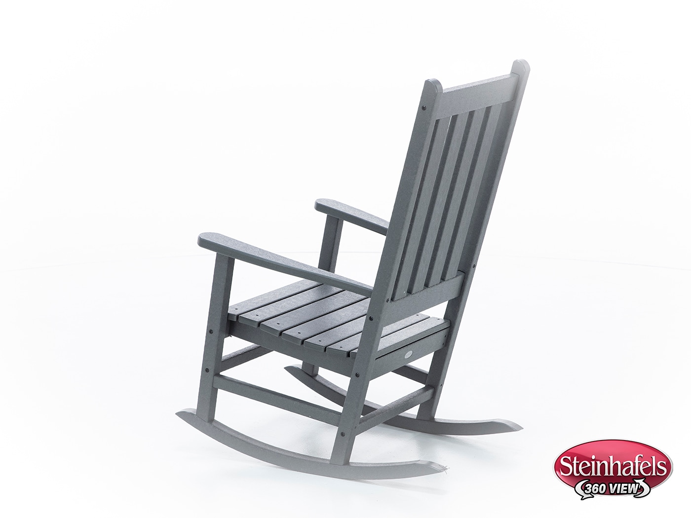 polywood grey adirondack chair  image   