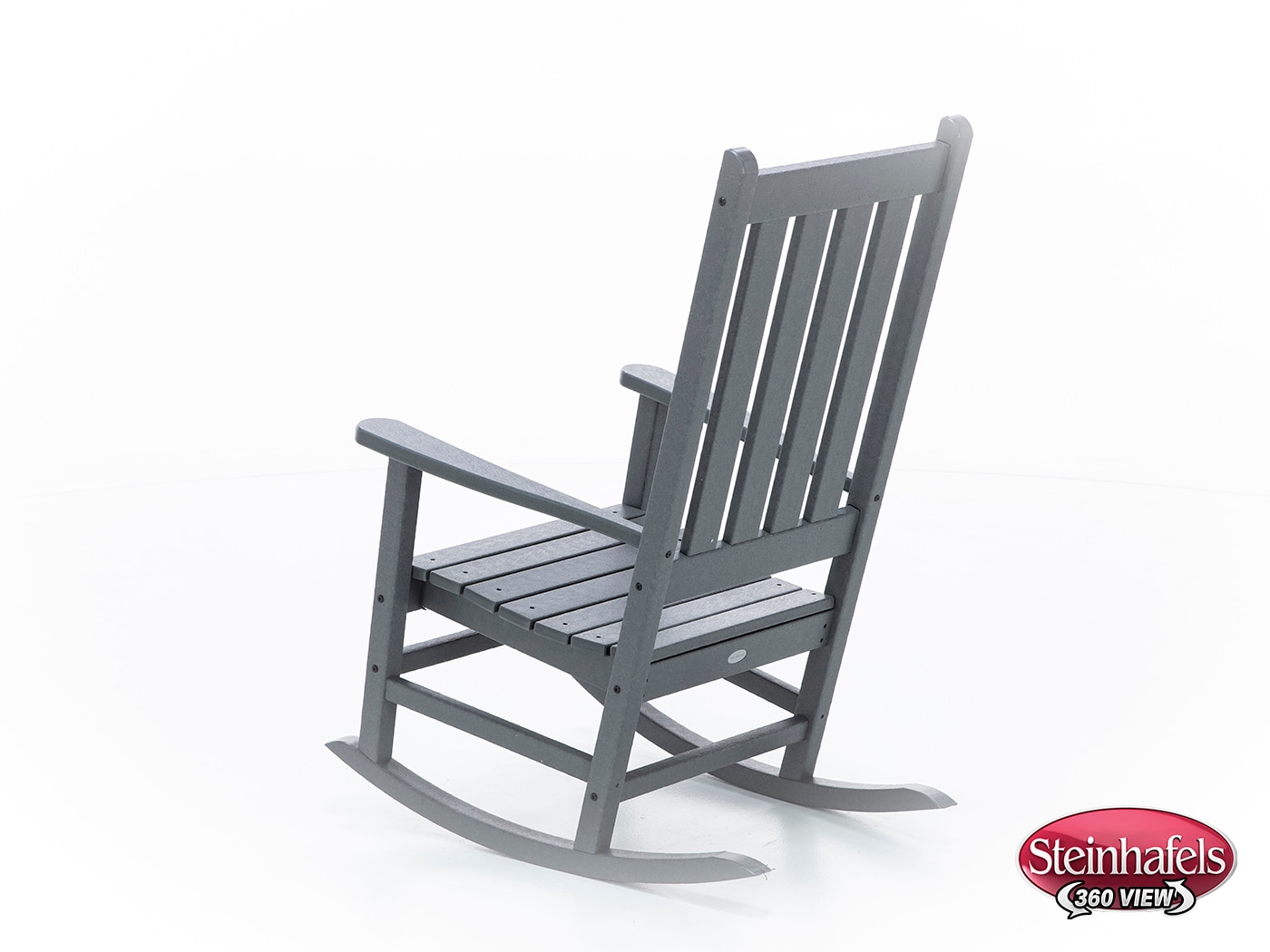 polywood grey adirondack chair  image   