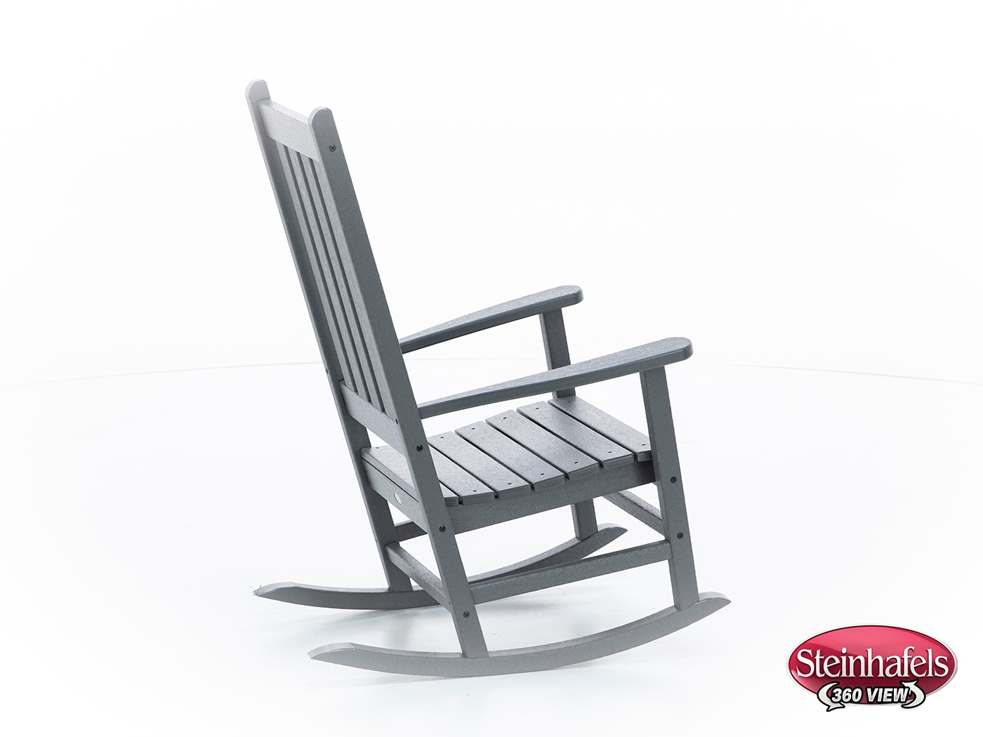 polywood grey adirondack chair  image   