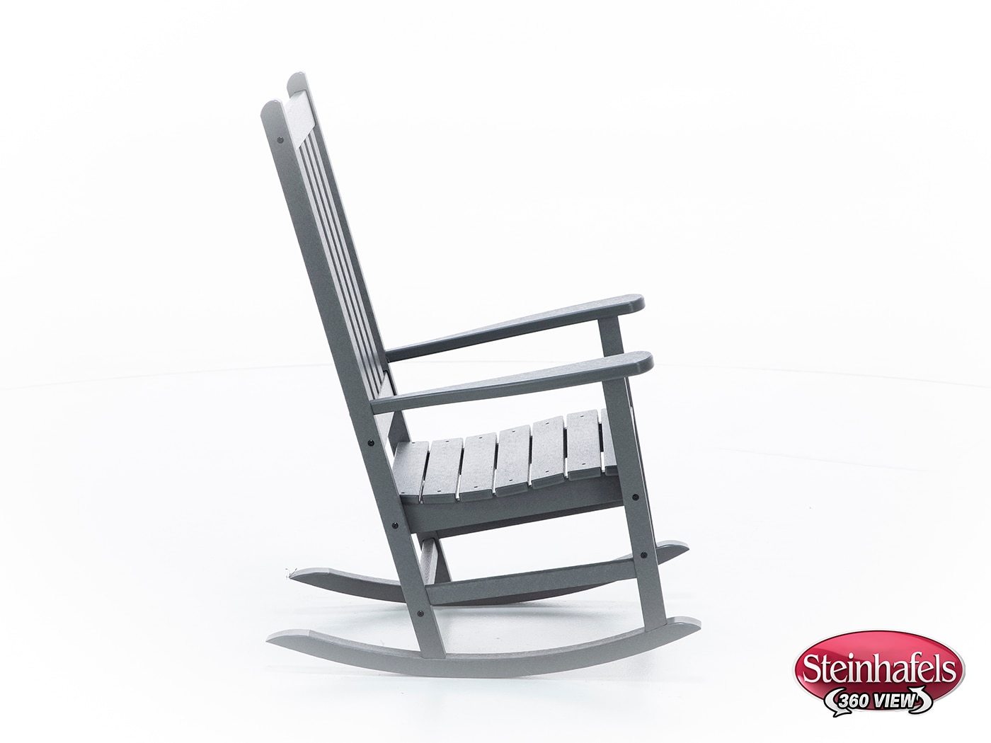 polywood grey adirondack chair  image   