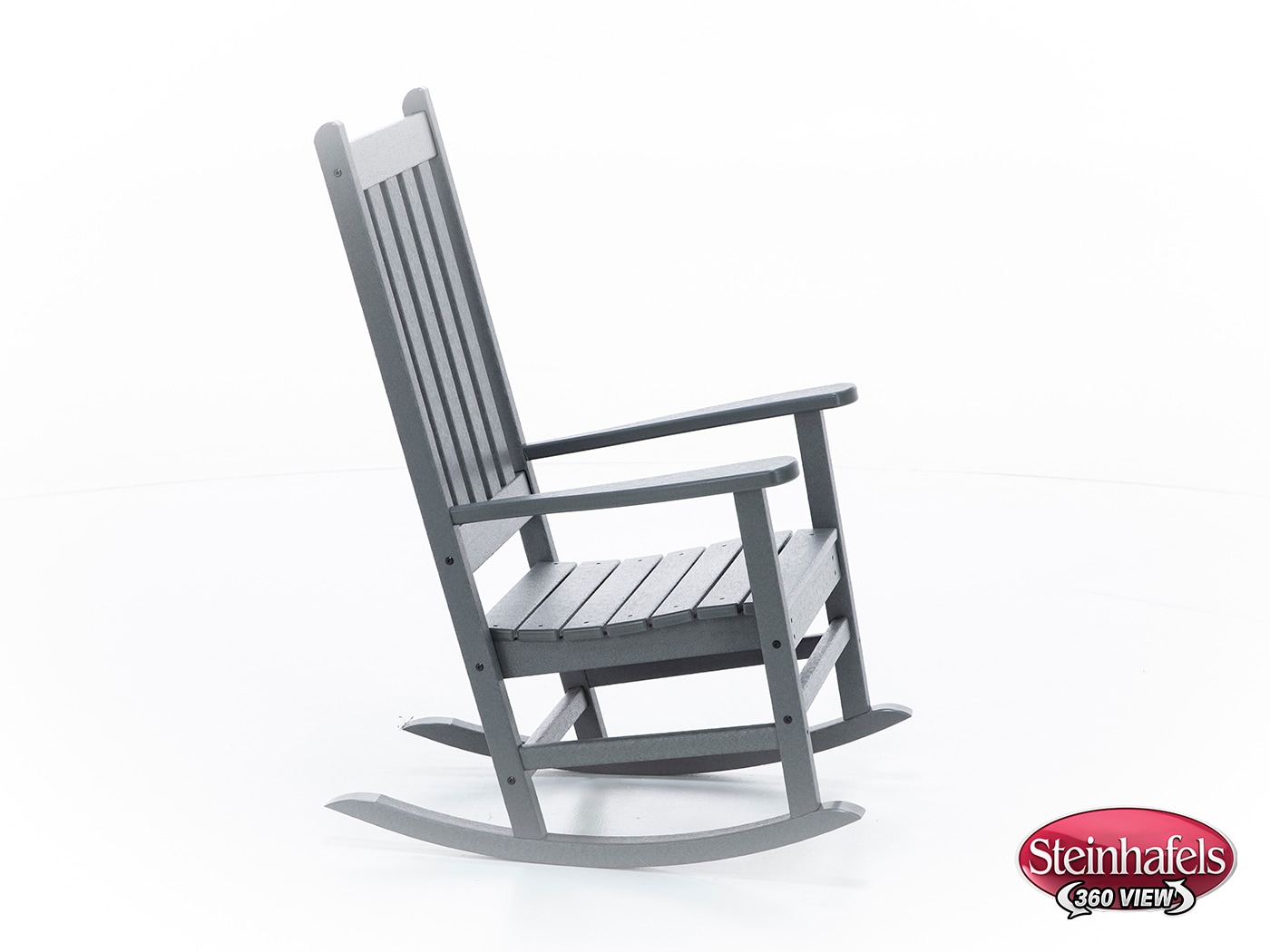 polywood grey adirondack chair  image   